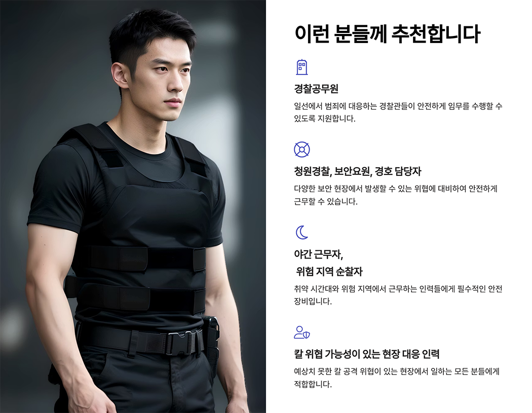 TZ5501 방검조끼